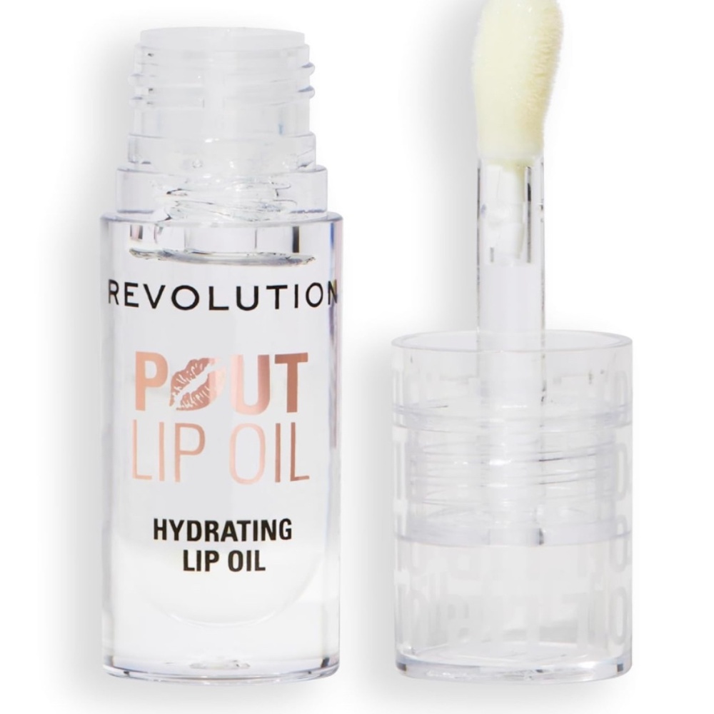 Revolution, Pout Lip Oil, Nourishing Lip Oil, High Shine, Non-Sticky Fini